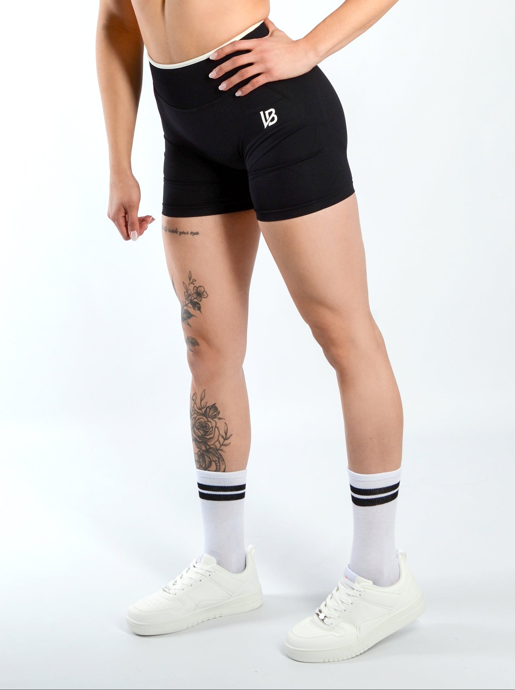ATHLETIC Shorts - Black X White
