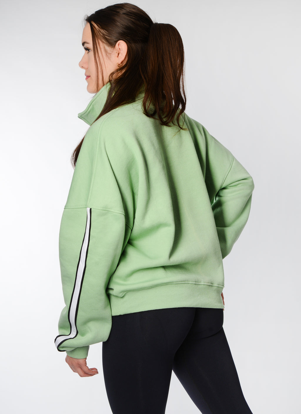 Zipper Hoodie Matcha