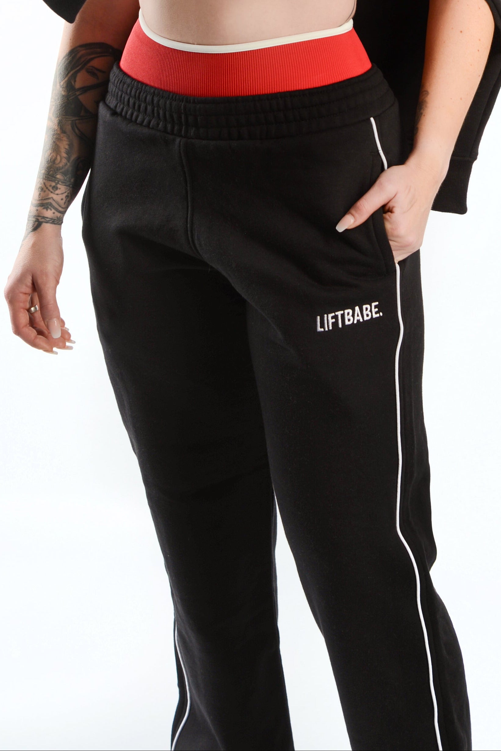 LB Flow Jogger - Black X White