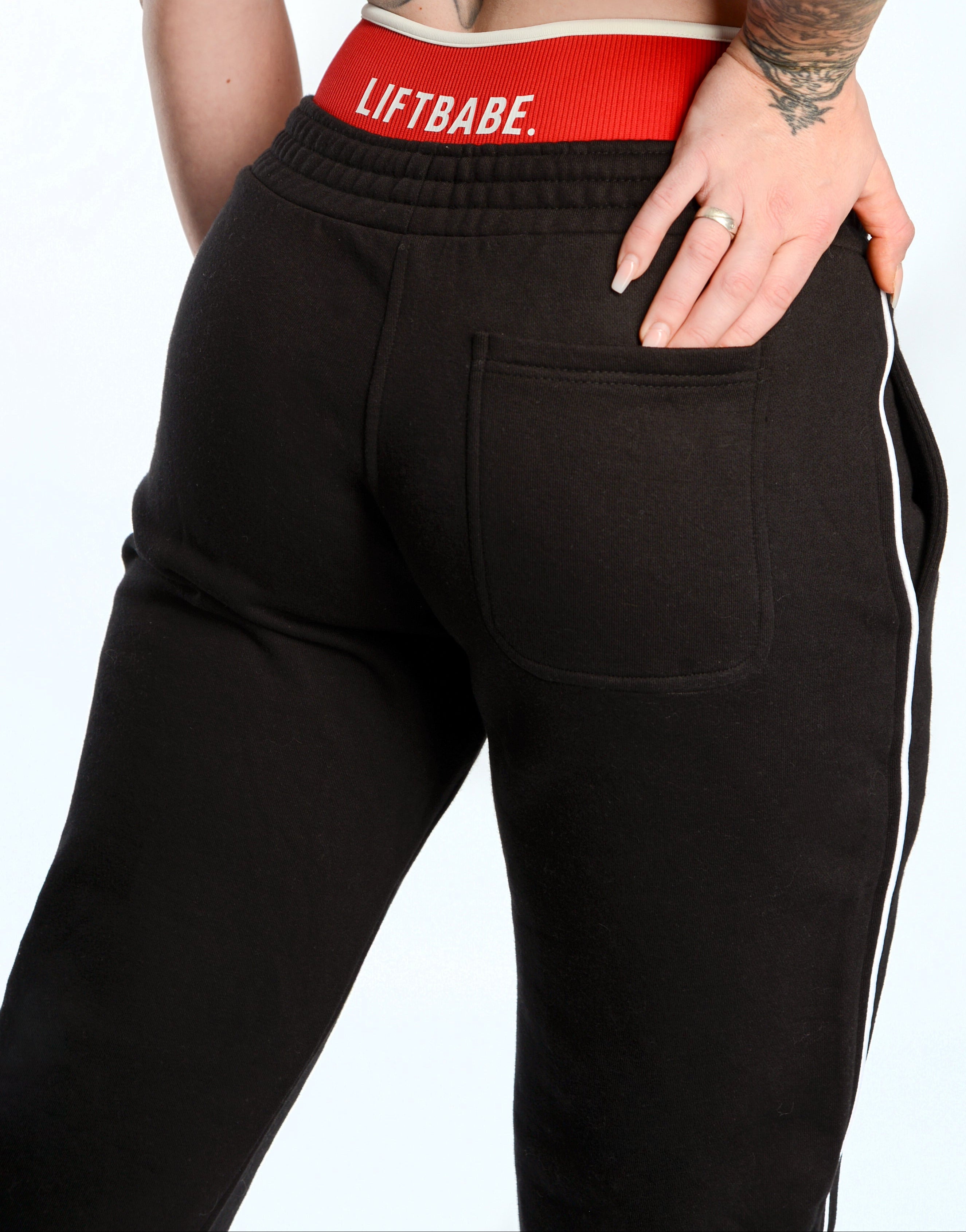 LB Flow Jogger - Black X White