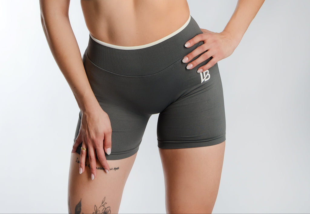 ATHLETIC Shorts - Grey X White